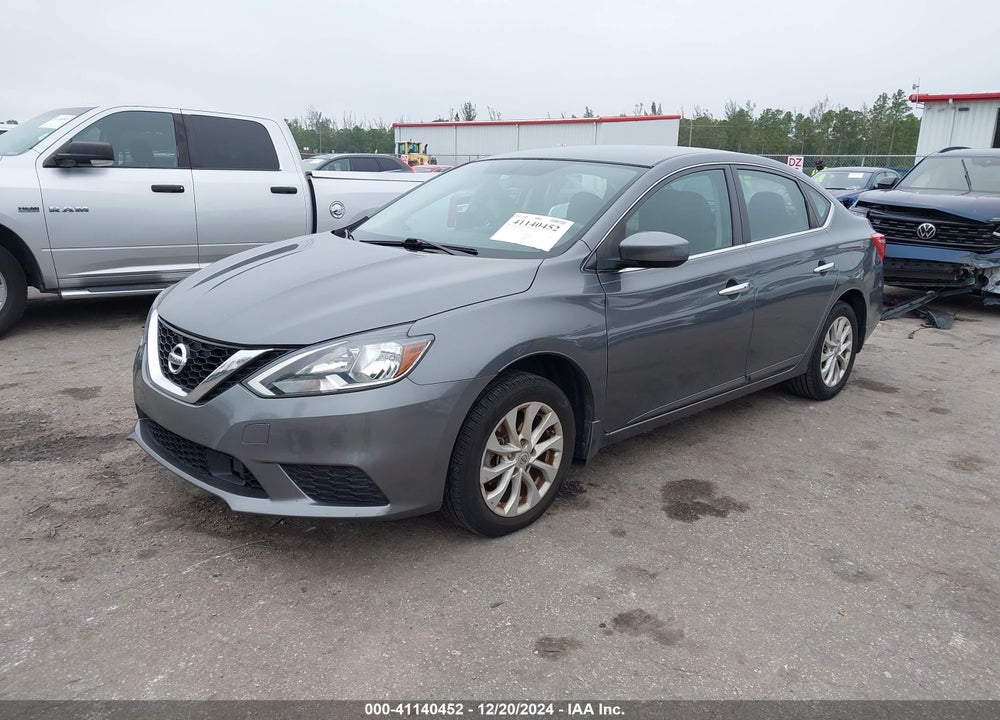 2018 NISSAN SENTRA SV VIN: 3N1AB7AP1JL627509