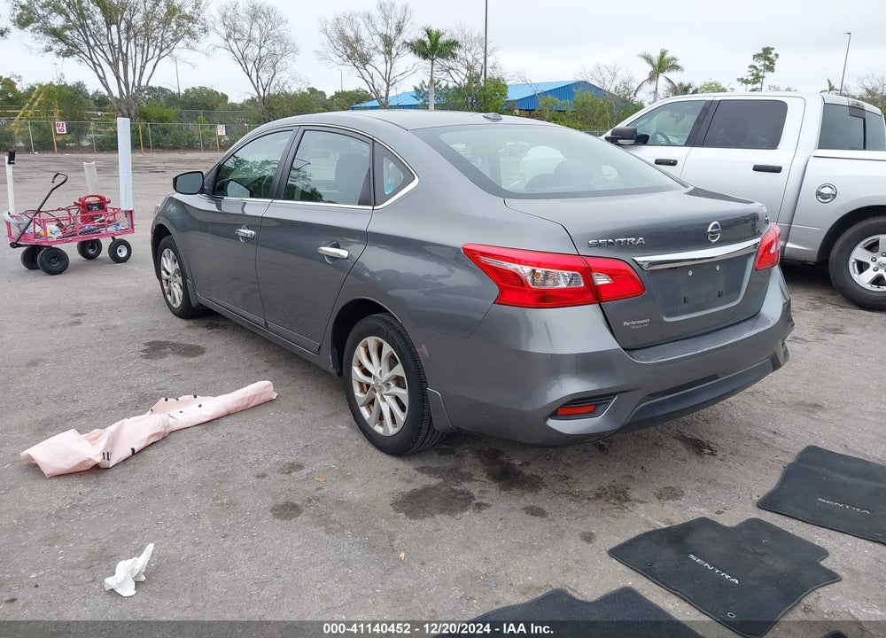 2018 NISSAN SENTRA SV VIN: 3N1AB7AP1JL627509