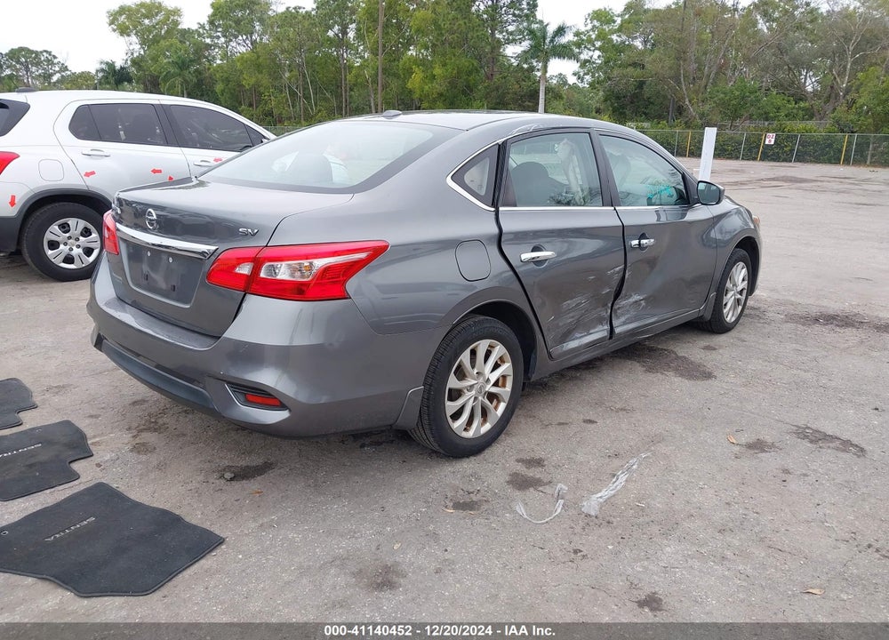 2018 NISSAN SENTRA SV VIN: 3N1AB7AP1JL627509