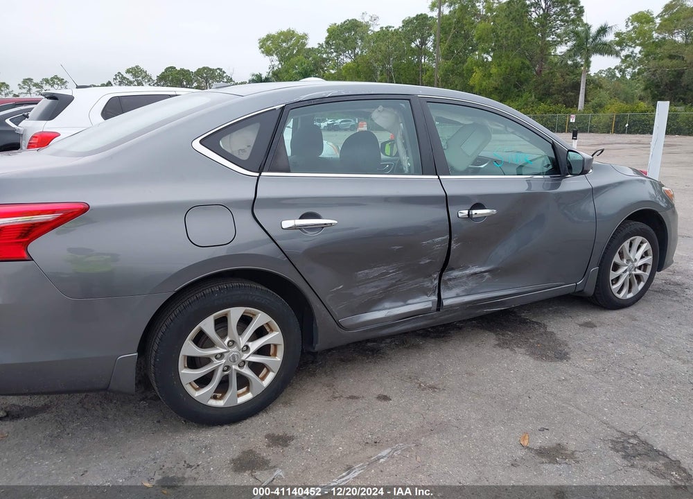 2018 NISSAN SENTRA SV VIN: 3N1AB7AP1JL627509