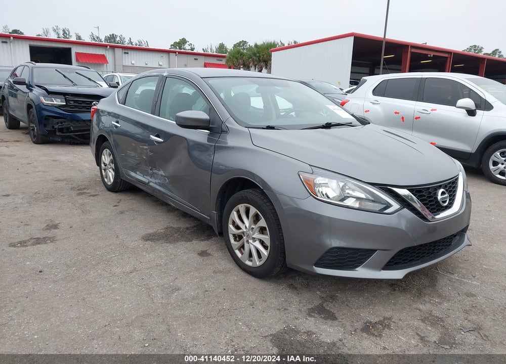 2018 NISSAN SENTRA SV VIN: 3N1AB7AP1JL627509