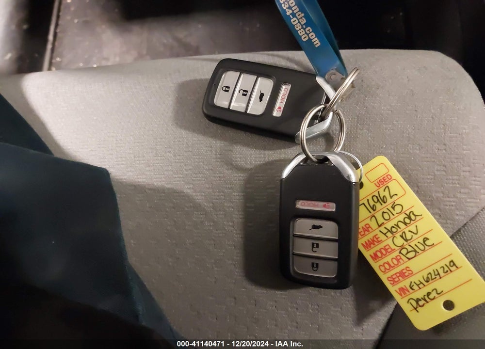 2015 HONDA CR-V EX VIN: 2HKRM4H54FH624219