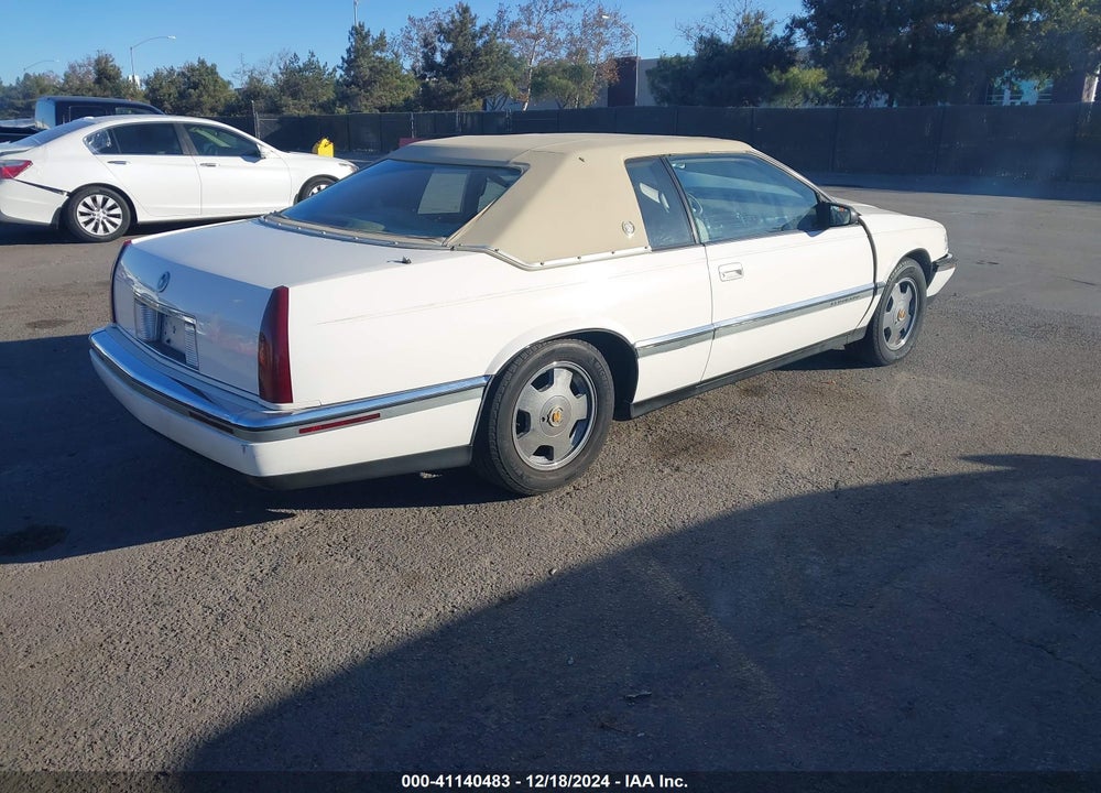 1992 CADILLAC ELDORADO VIN: 1G6EL13B4NU630087