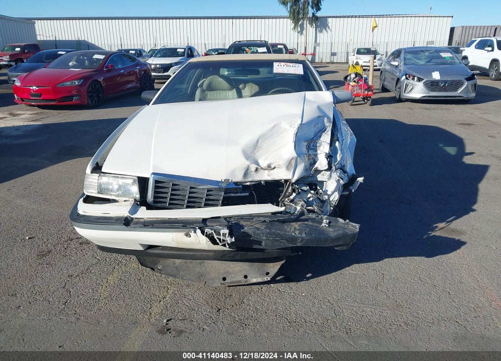 1992 CADILLAC ELDORADO VIN: 1G6EL13B4NU630087