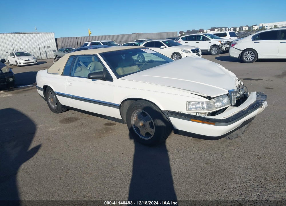 1992 CADILLAC ELDORADO VIN: 1G6EL13B4NU630087