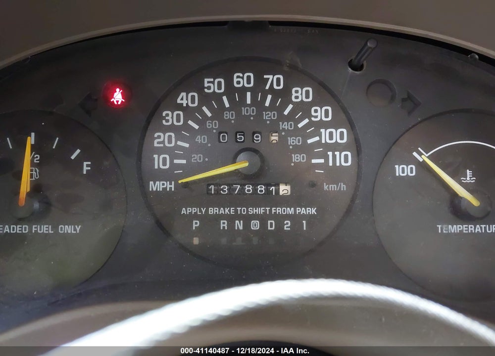 1999 CHEVROLET LUMINA VIN: 2G1WL52M0X9209942