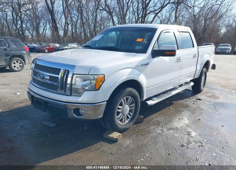 2010 FORD F-150 LARIAT VIN: 1FTFW1EV6AKE59042