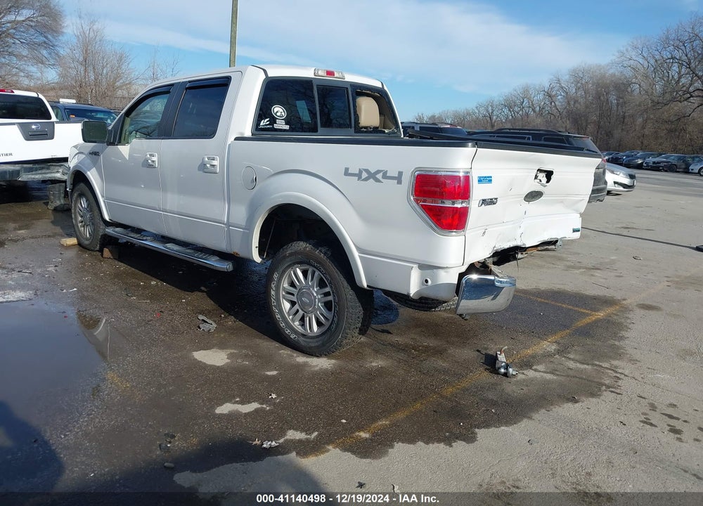 2010 FORD F-150 LARIAT VIN: 1FTFW1EV6AKE59042