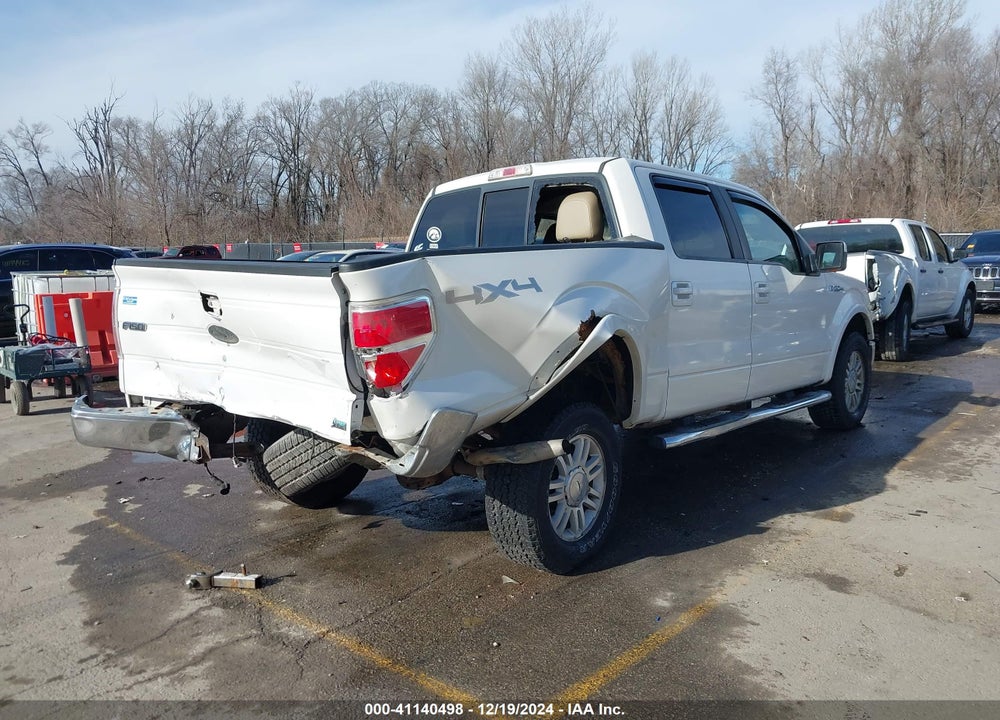 2010 FORD F-150 LARIAT VIN: 1FTFW1EV6AKE59042