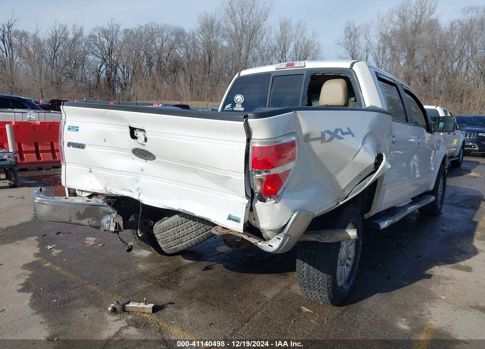 2010 FORD F-150 LARIAT VIN: 1FTFW1EV6AKE59042