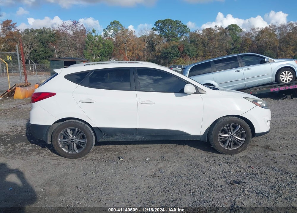 2014 HYUNDAI TUCSON SE VIN: KM8JU3AG0EU869845