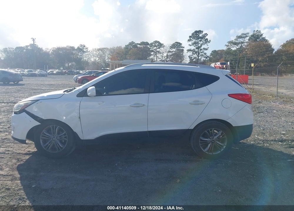 2014 HYUNDAI TUCSON SE VIN: KM8JU3AG0EU869845