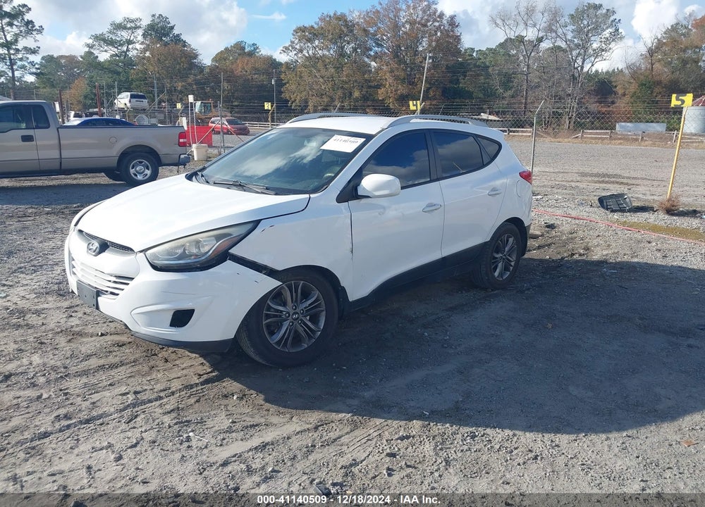2014 HYUNDAI TUCSON SE VIN: KM8JU3AG0EU869845