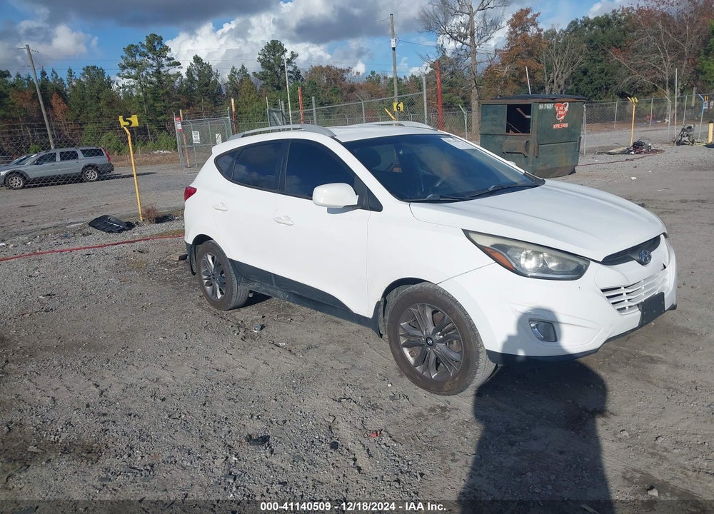 2014 HYUNDAI TUCSON SE VIN: KM8JU3AG0EU869845