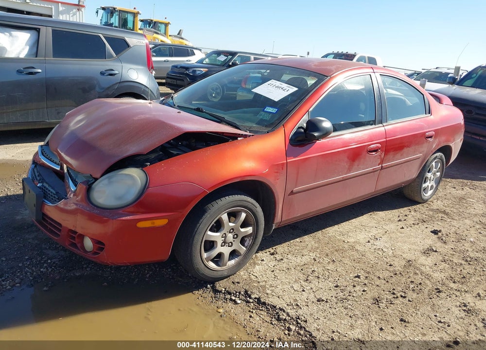 2003 DODGE NEON SXT VIN: 1B3ES56C73D126241