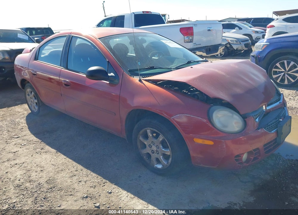2003 DODGE NEON SXT VIN: 1B3ES56C73D126241