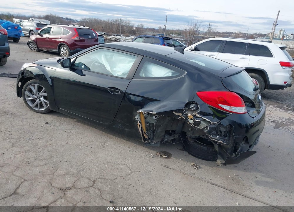 2017 HYUNDAI VELOSTER VIN: KMHTC6AD7HU306458