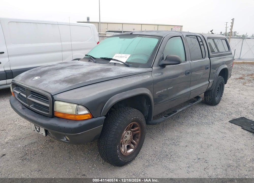 2002 DODGE DAKOTA SPORT VIN: 1B7HG38N02S540598