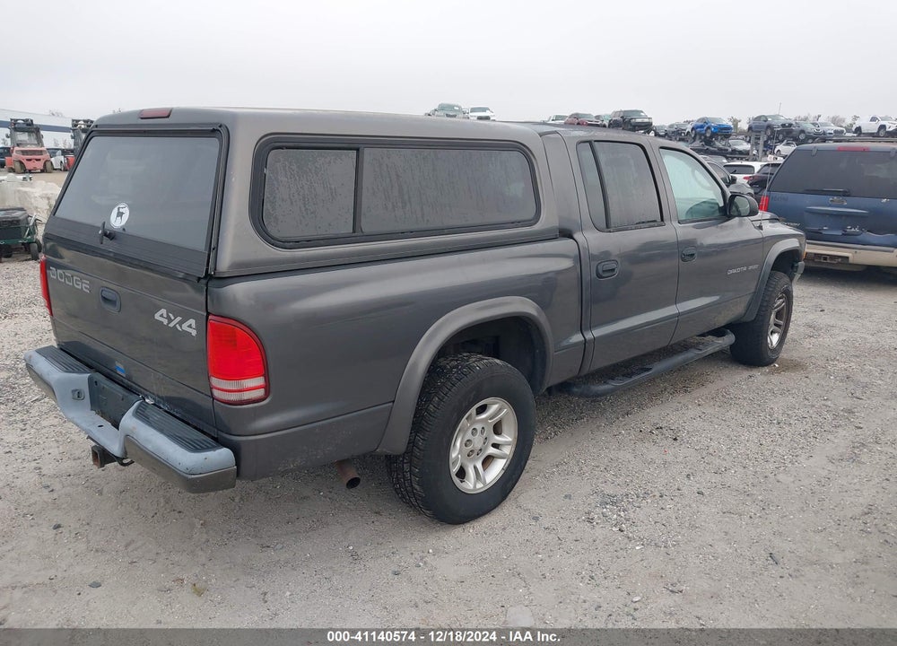 2002 DODGE DAKOTA SPORT VIN: 1B7HG38N02S540598