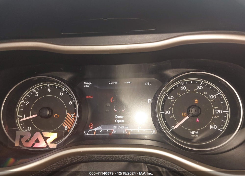 2014 JEEP CHEROKEE LIMITED VIN: 1C4PJLDS9EW279476