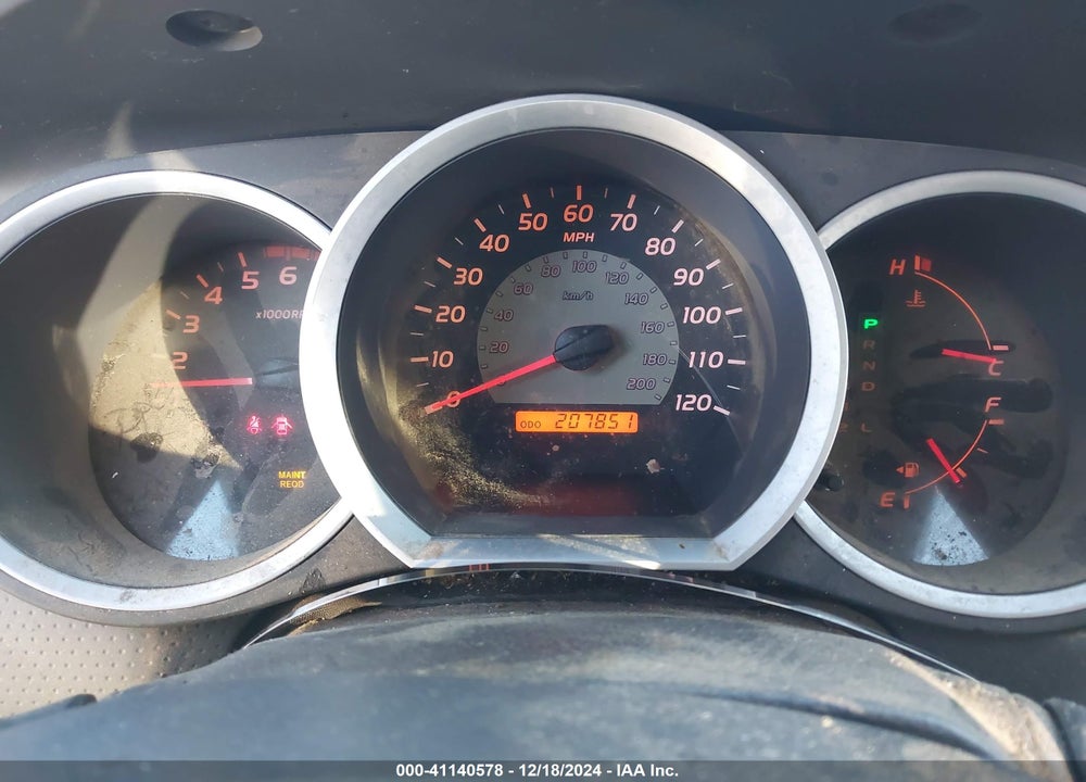 2007 TOYOTA TACOMA BASE V6 VIN: 3TMLU42N67M010122