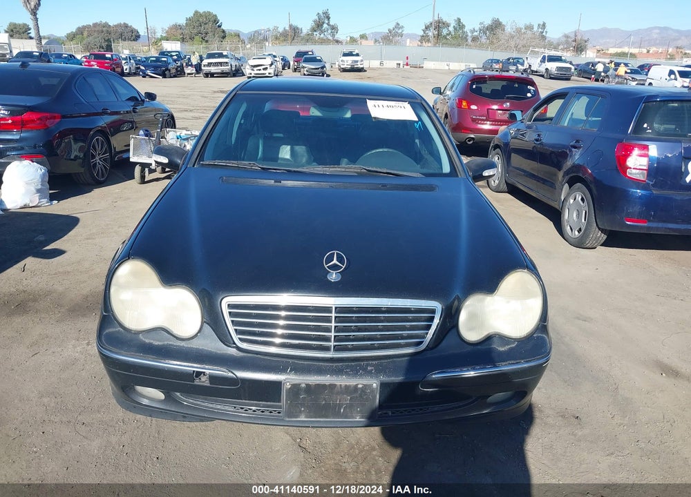 2001 MERCEDES-BENZ C 240 VIN: WDBRF61J21F114790