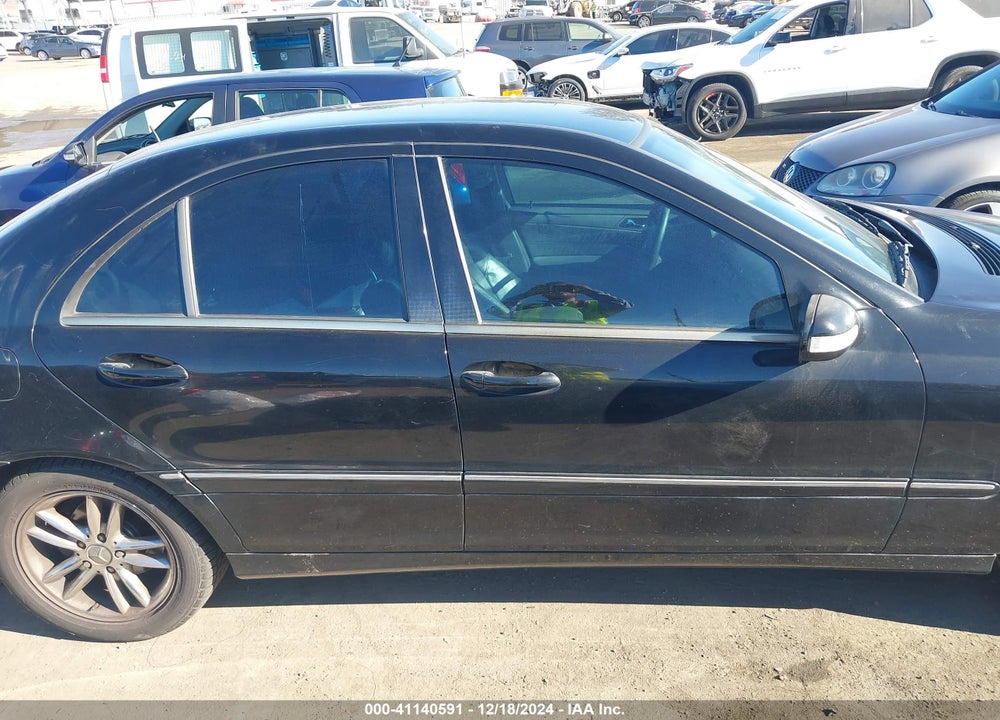 2001 MERCEDES-BENZ C 240 VIN: WDBRF61J21F114790