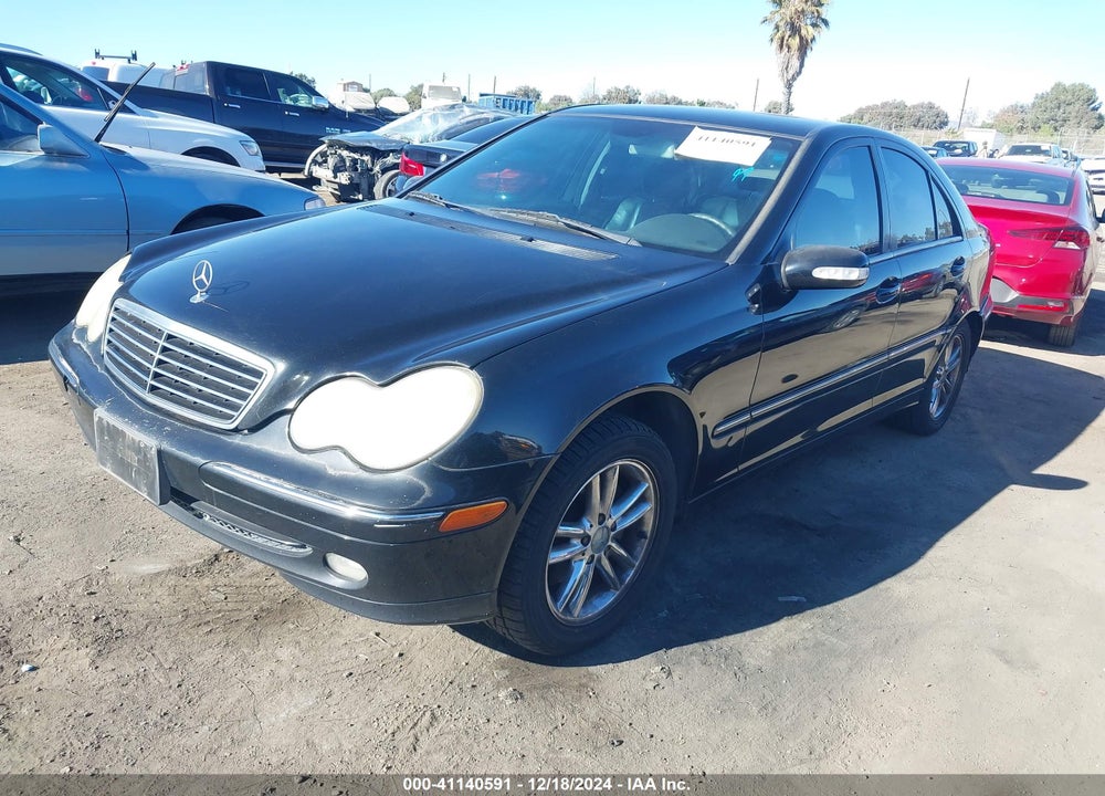 2001 MERCEDES-BENZ C 240 VIN: WDBRF61J21F114790
