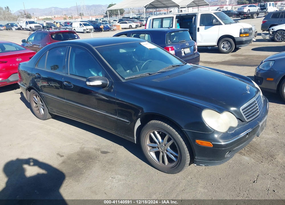 2001 MERCEDES-BENZ C 240 VIN: WDBRF61J21F114790