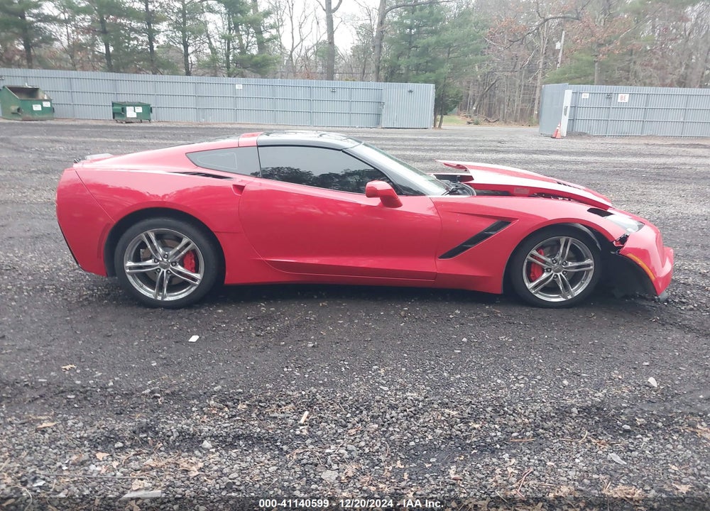 2016 CHEVROLET CORVETTE STINGRAY VIN: 1G1YB2D76G5119127