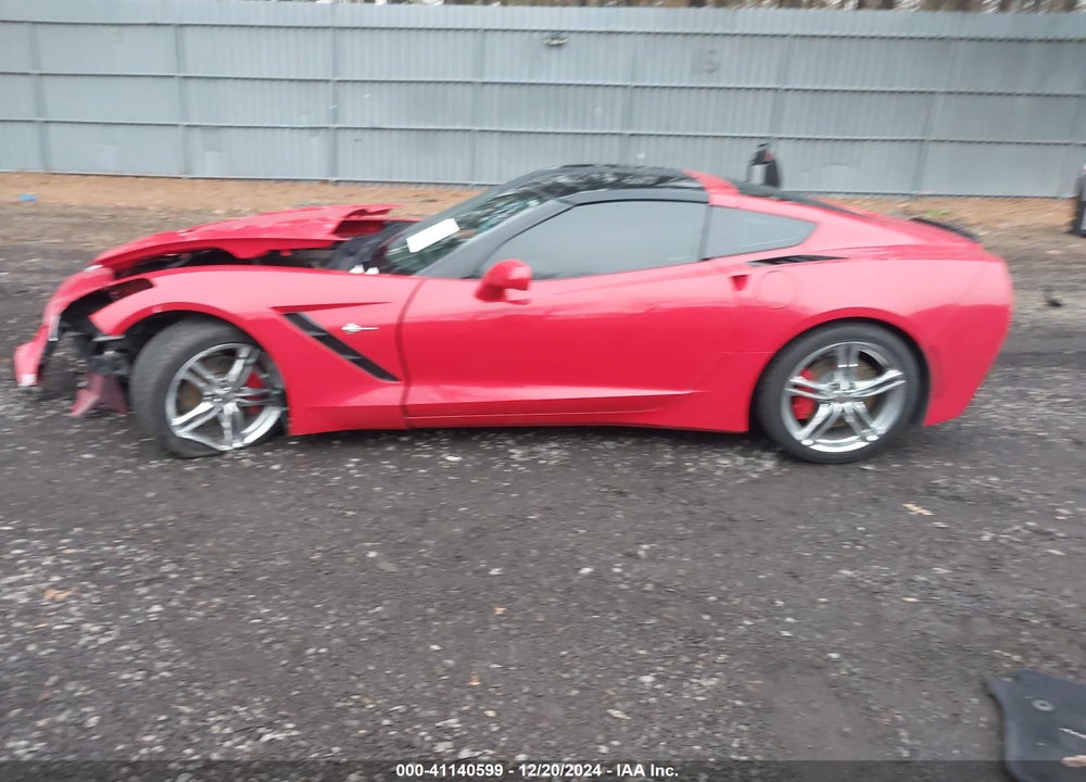 2016 CHEVROLET CORVETTE STINGRAY VIN: 1G1YB2D76G5119127