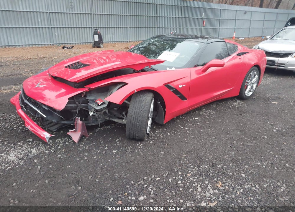 2016 CHEVROLET CORVETTE STINGRAY VIN: 1G1YB2D76G5119127