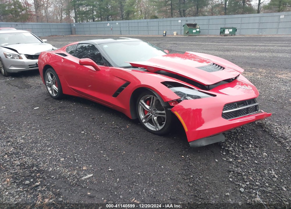 2016 CHEVROLET CORVETTE STINGRAY VIN: 1G1YB2D76G5119127