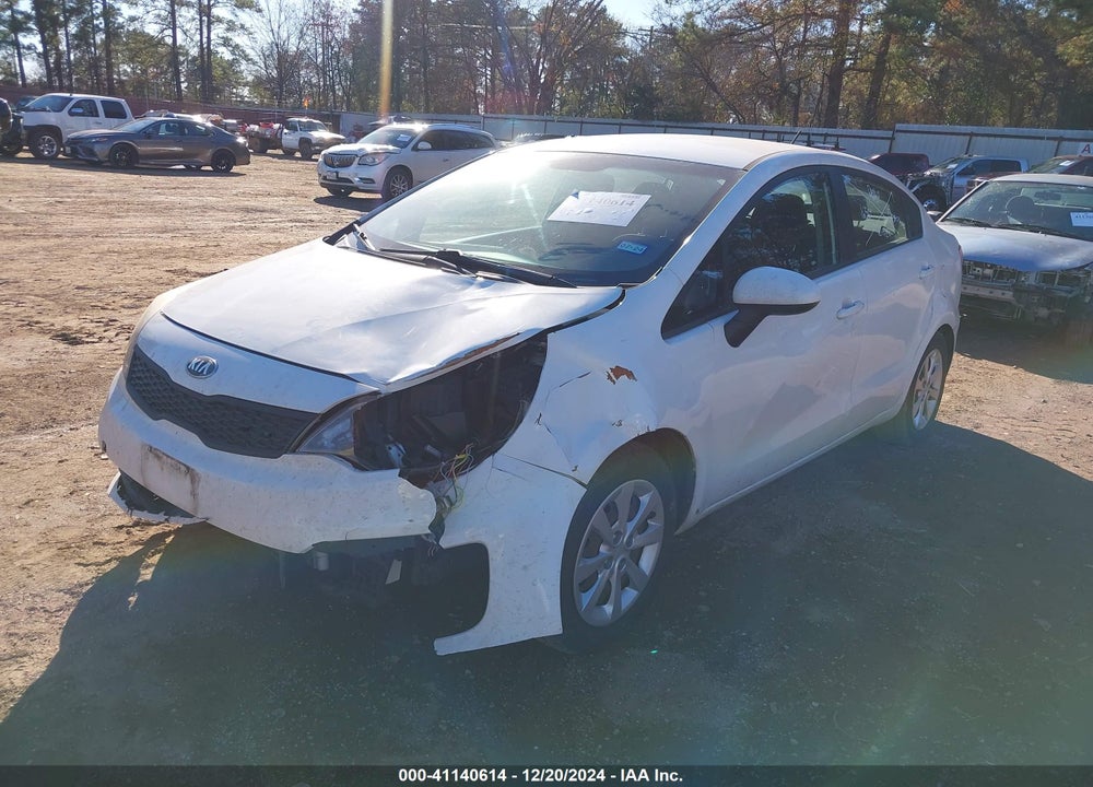 2016 KIA RIO LX VIN: KNADM4A35G6660576