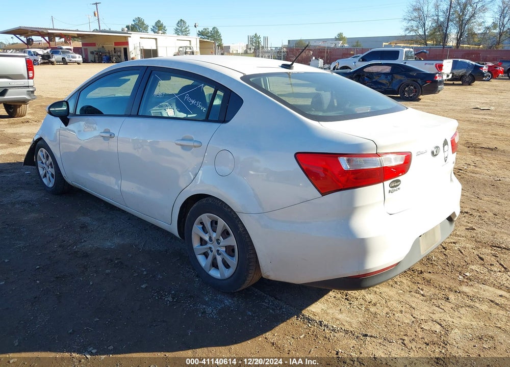 2016 KIA RIO LX VIN: KNADM4A35G6660576