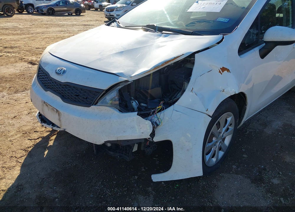 2016 KIA RIO LX VIN: KNADM4A35G6660576