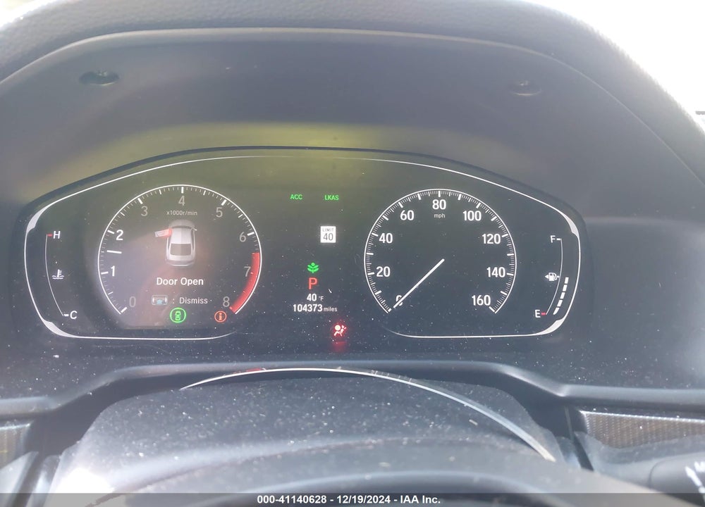 2019 HONDA ACCORD SPORT VIN: 1HGCV1F35KA090718