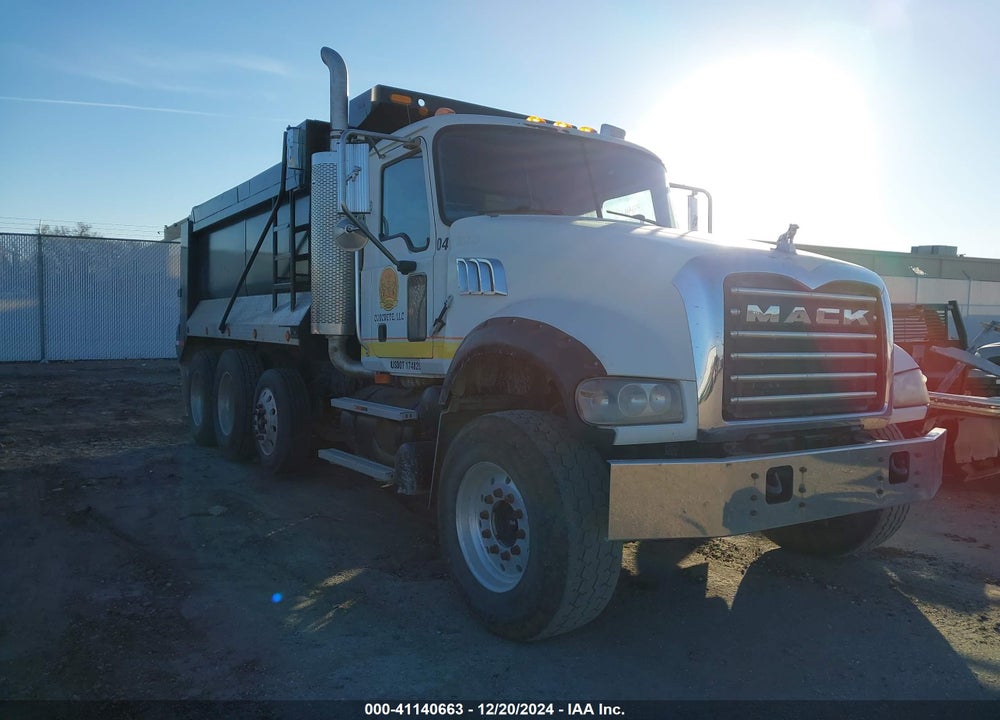 2009 MACK GU713 GU700 VIN: 1M2AX04Y49M004442