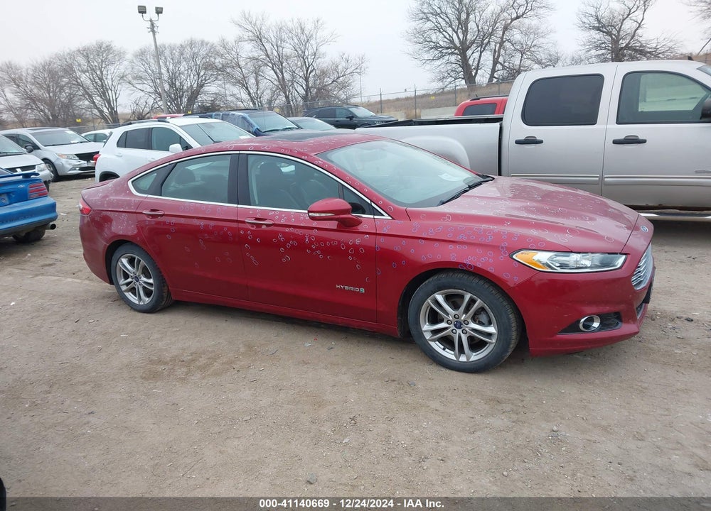 2016 FORD FUSION VIN: 3FA6P0RU3GR355398