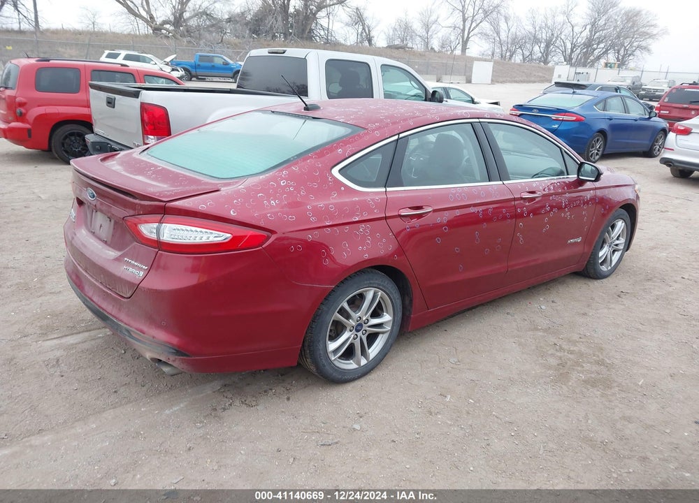 2016 FORD FUSION VIN: 3FA6P0RU3GR355398