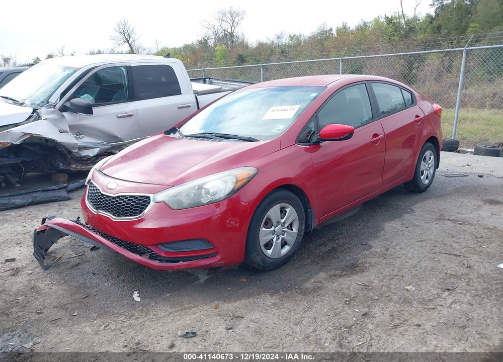 2014 KIA FORTE LX VIN: KNAFK4A66E5065165