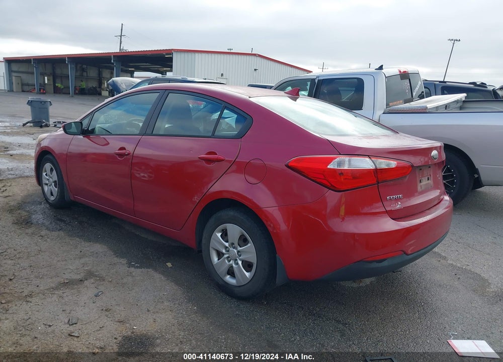 2014 KIA FORTE LX VIN: KNAFK4A66E5065165