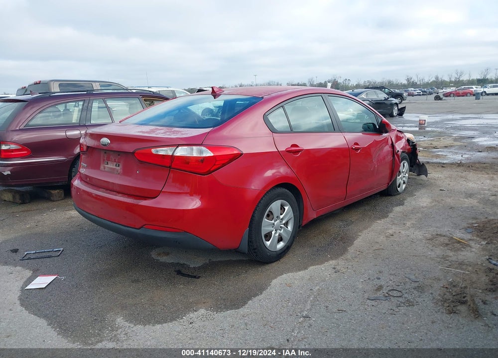 2014 KIA FORTE LX VIN: KNAFK4A66E5065165