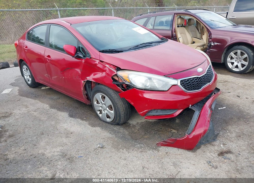 2014 KIA FORTE LX VIN: KNAFK4A66E5065165