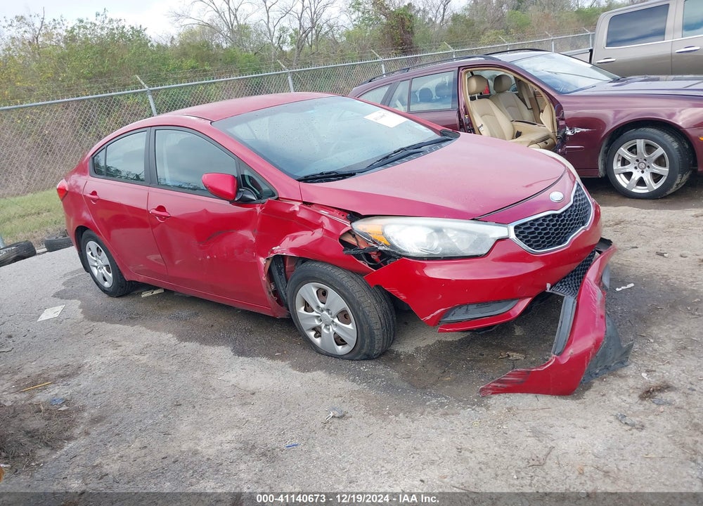 2014 KIA FORTE LX VIN: KNAFK4A66E5065165