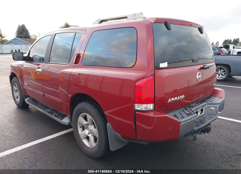 2006 NISSAN ARMADA SE VIN: 5N1AA08B86N706115