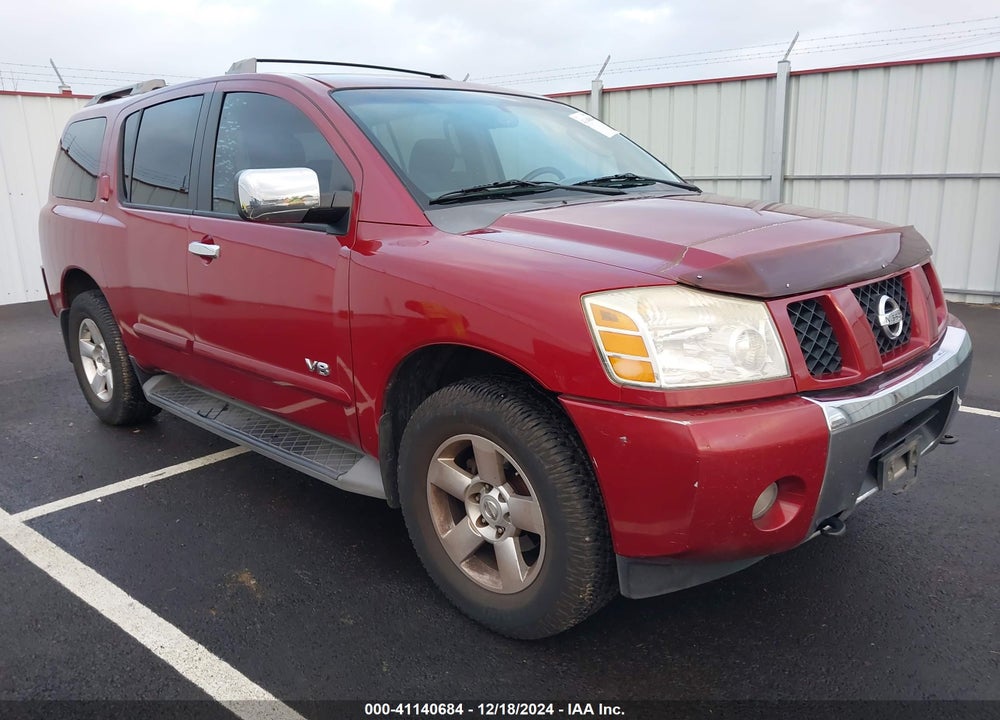 2006 NISSAN ARMADA SE VIN: 5N1AA08B86N706115
