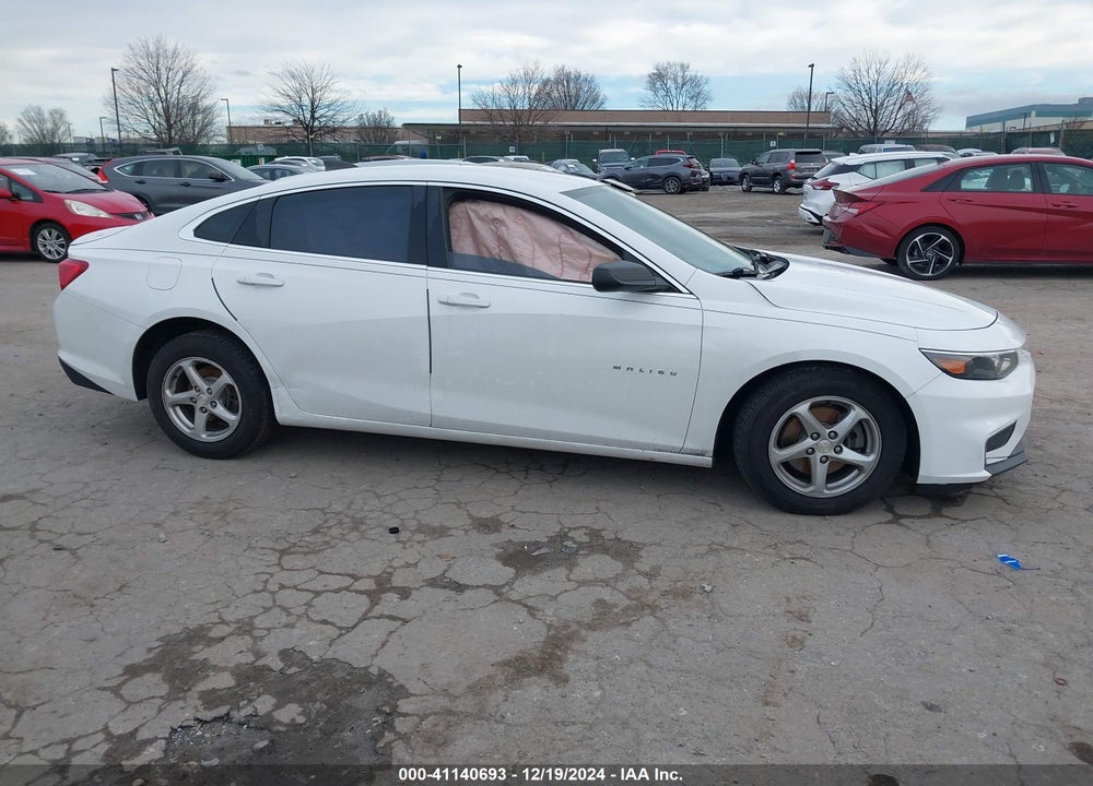 2016 CHEVROLET MALIBU LS VIN: 1G1ZB5STXGF296022
