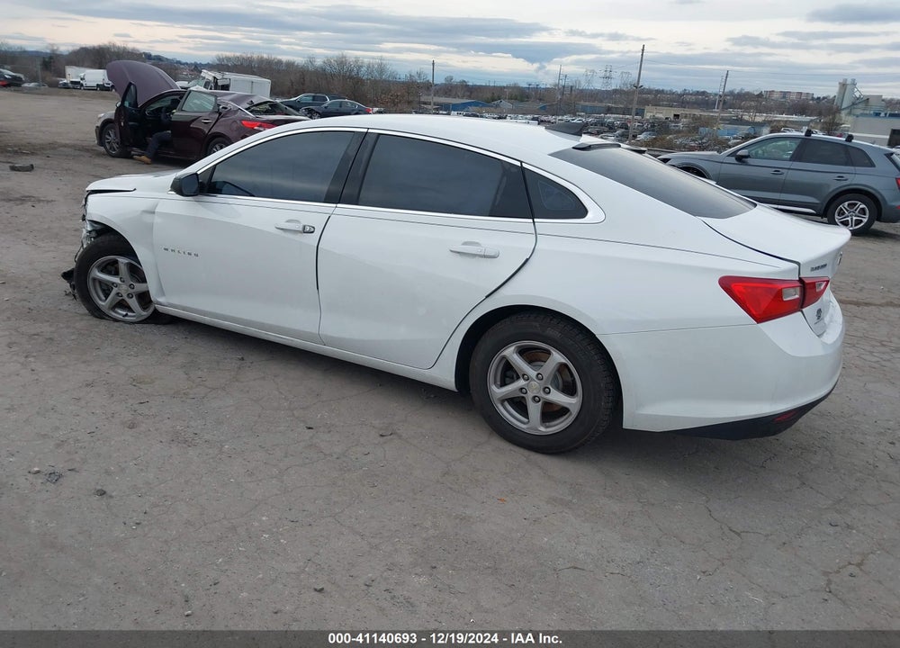 2016 CHEVROLET MALIBU LS VIN: 1G1ZB5STXGF296022