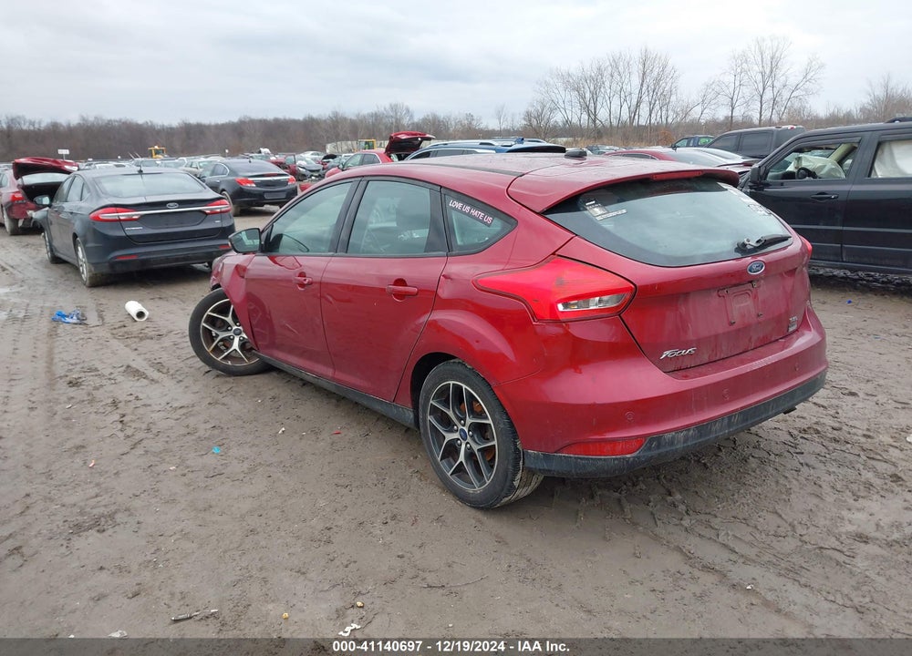 2017 FORD FOCUS SEL VIN: 1FADP3M26HL213433